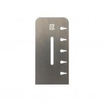 Medium Rectangle Shaped Rigid Metal Rib
